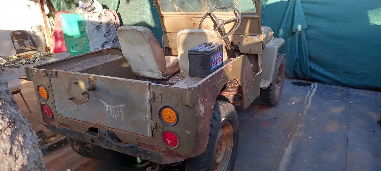 Willys Jeep ready to go