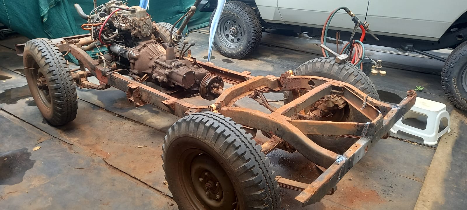 Chassis separation