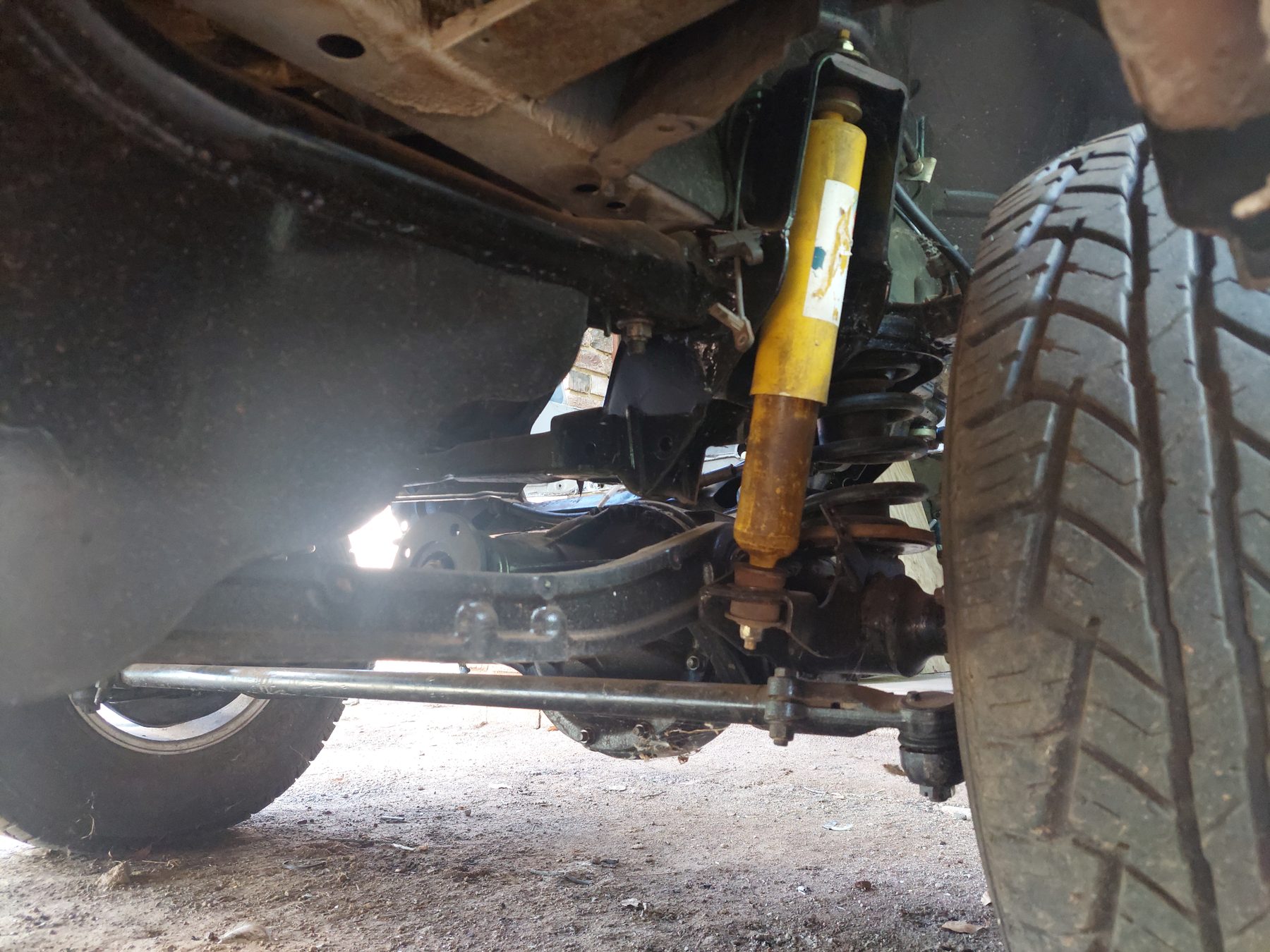 Rear suspension