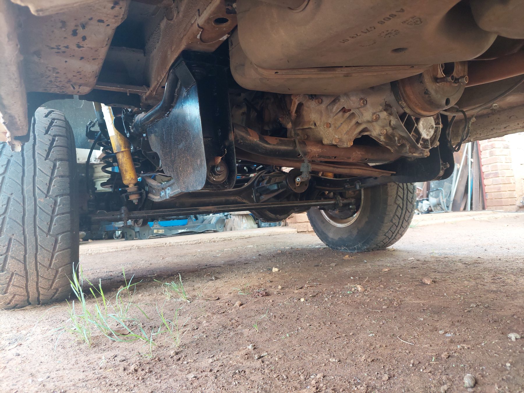 Underside drivetrain