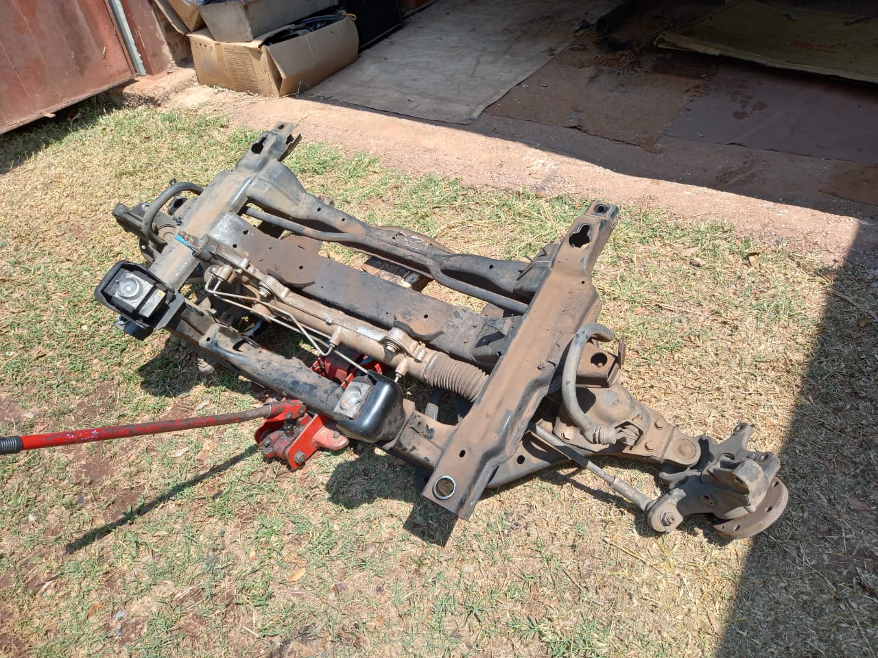 Subframe re-tacked