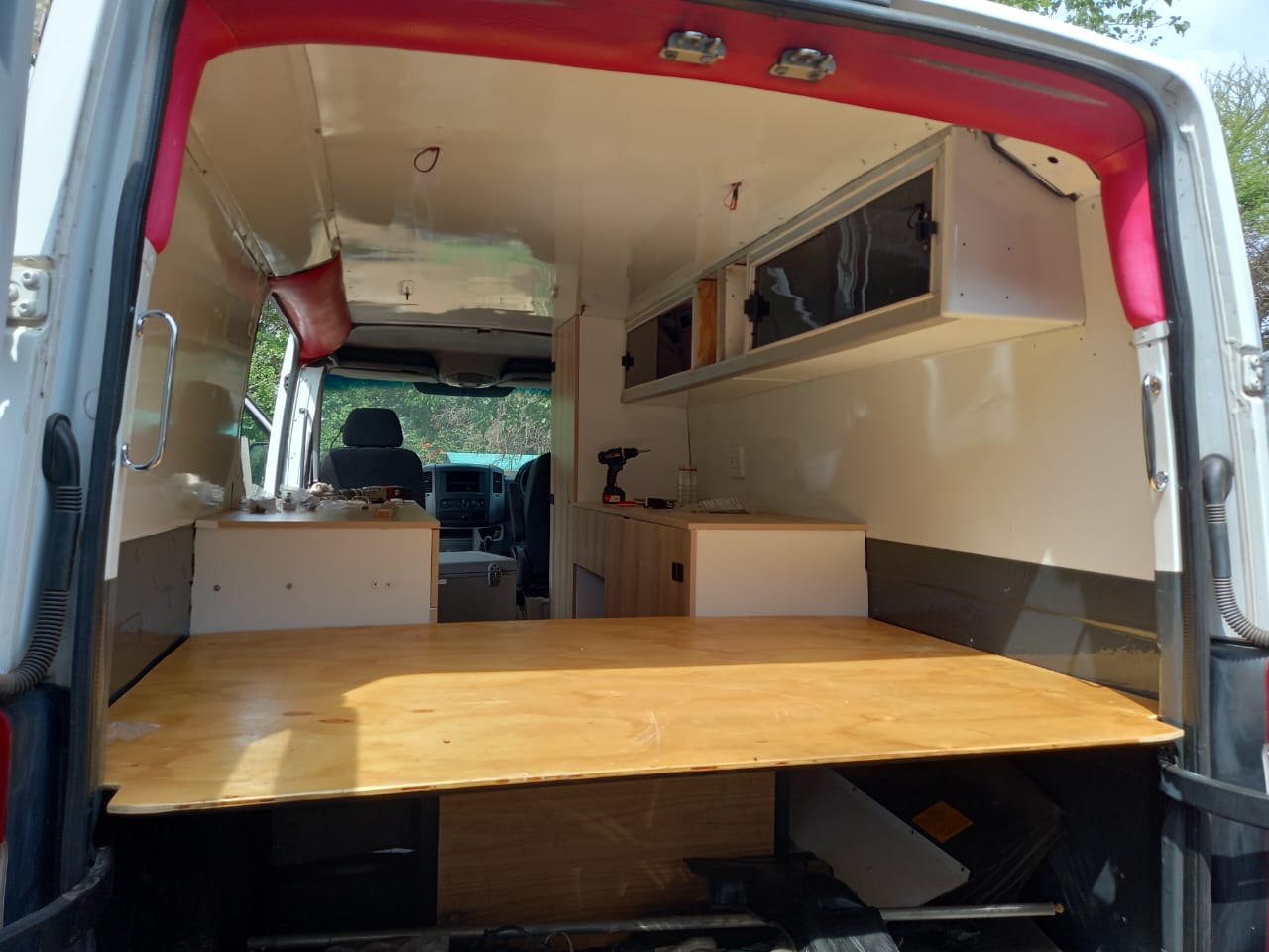 Interior from rear