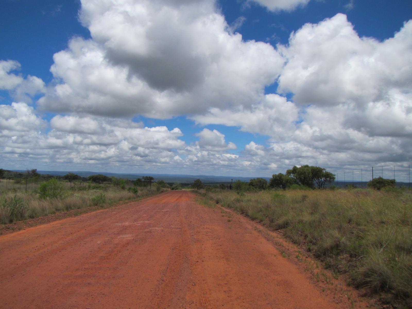 Red Waterberg dirt road